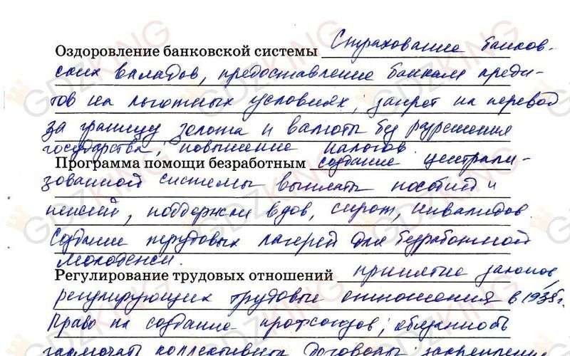ГДЗ рабочая тетрадь по Новейшей истории 9 класс Ермакова к учебнику Загладина страница 21. Фрагмент 1 / 3
