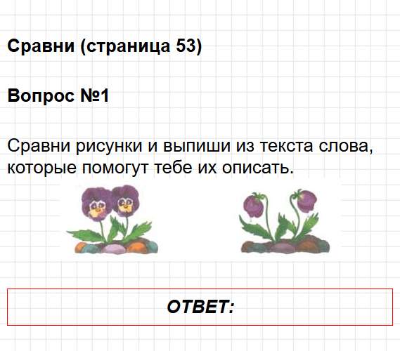 Страница 53 - литературное чтение 1 класс творческая тетрадь Коти ФГОС. Фрагмент 1 / 4