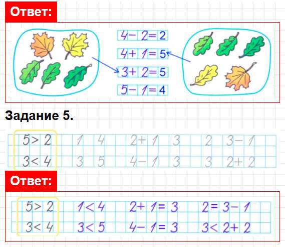 Страница 20 - ГДЗ математика 1 класс Моро, Волкова - рабочая тетрадь. Часть 1. Фрагмент 4 / 4