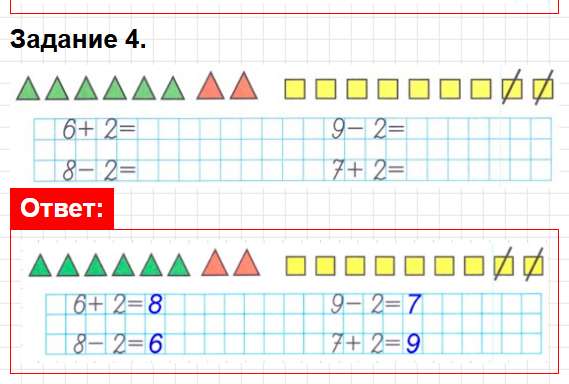 Страница 31 - ГДЗ математика 1 класс Моро, Волкова - рабочая тетрадь. Часть 1. Фрагмент 4 / 4
