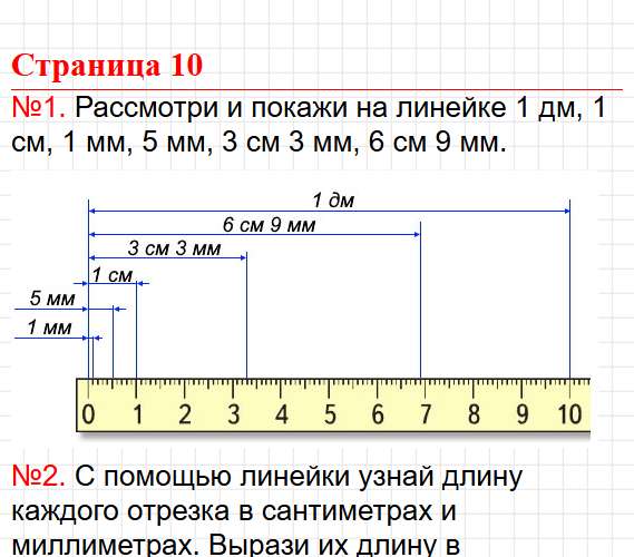 Страница 10 - ГДЗ по математике 2 класс Моро, Волкова. Часть 1, учебник ФГОС. Фрагмент 1 / 5