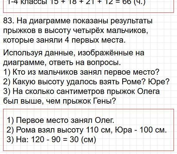 Страница 17 - математика 4 класс Моро, учебник 1 часть. Фрагмент 2 / 2