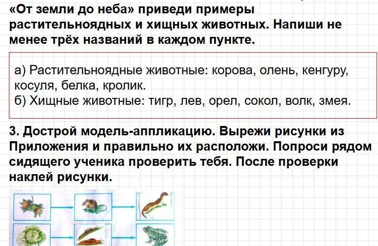 ГДЗ к тетради Плешакова по окружающему миру для 3 класса. Часть 1, страница 55-57. Фрагмент 2 / 5