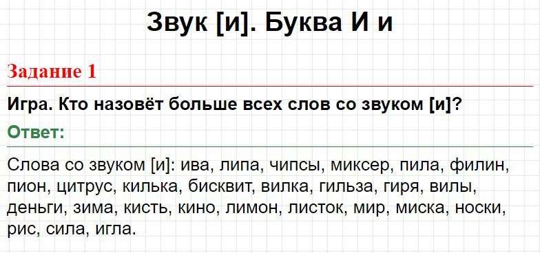 ГДЗ азбука 1 класс, Горецкий (часть 1) - Страница 29. Фрагмент 1 / 1