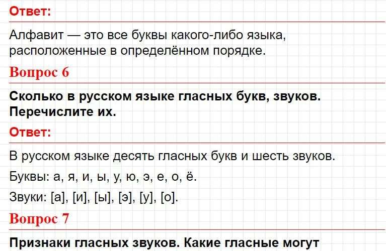 Вопросы для повторения, страница 93 - ответы по русскому языку 4 класс Голубь (тематический контроль). Фрагмент 5 / 23