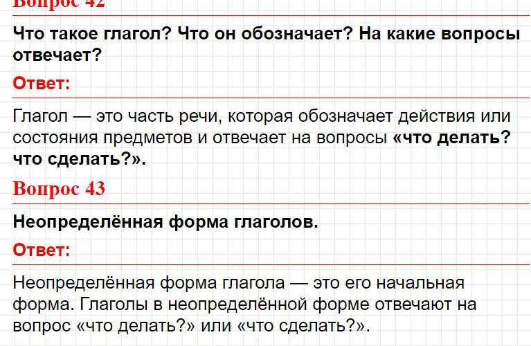 Вопросы для повторения, страница 94 - ответы по русскому языку 4 класс Голубь (тематический контроль). Фрагмент 22 / 38